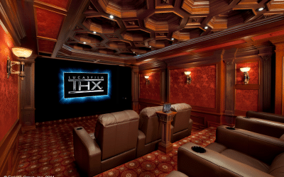 Featured THX Screening room with PremeireHTS Seating